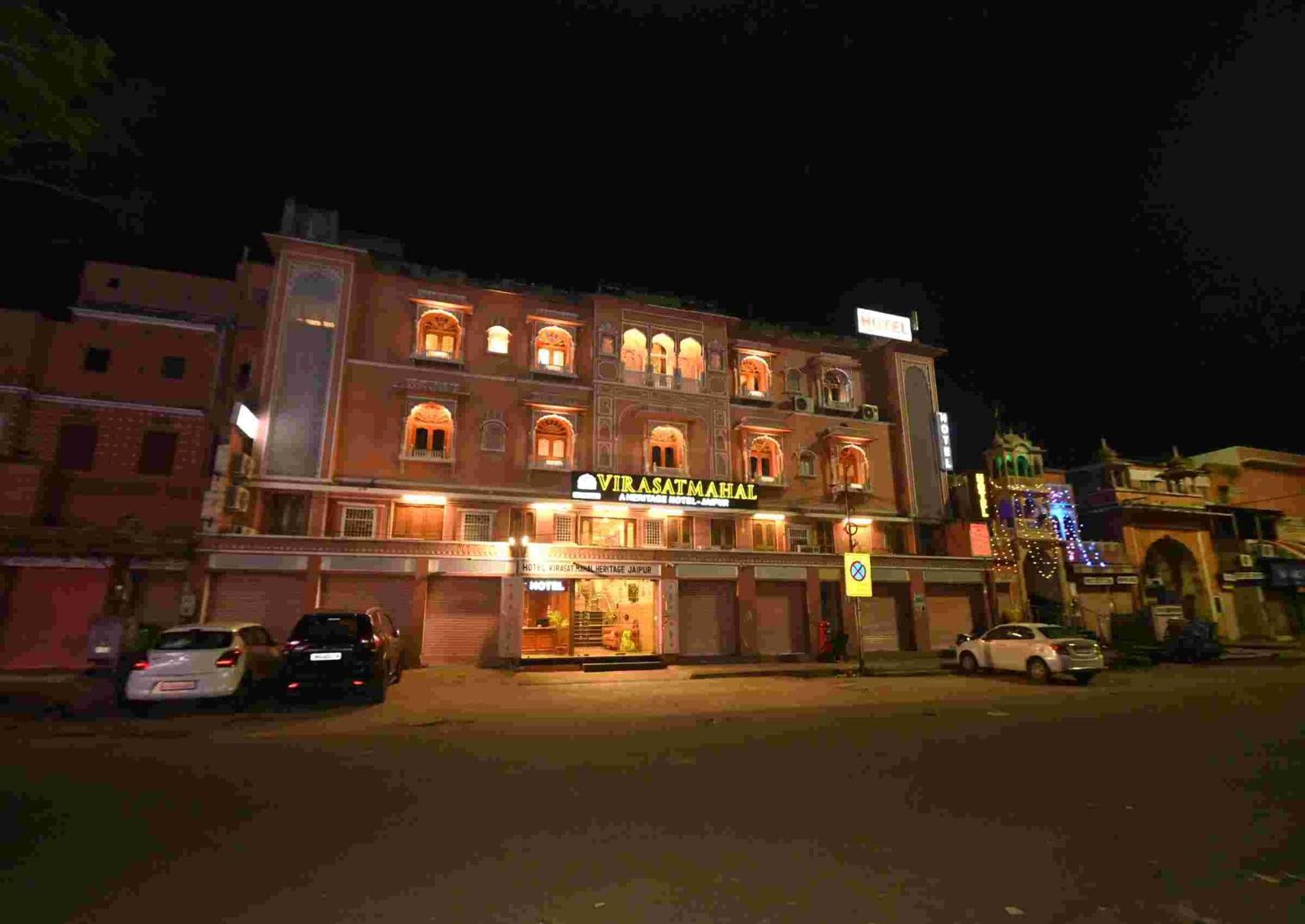 Virasat Mahal Heritage Hotel-Jaipur City Center 外观 照片