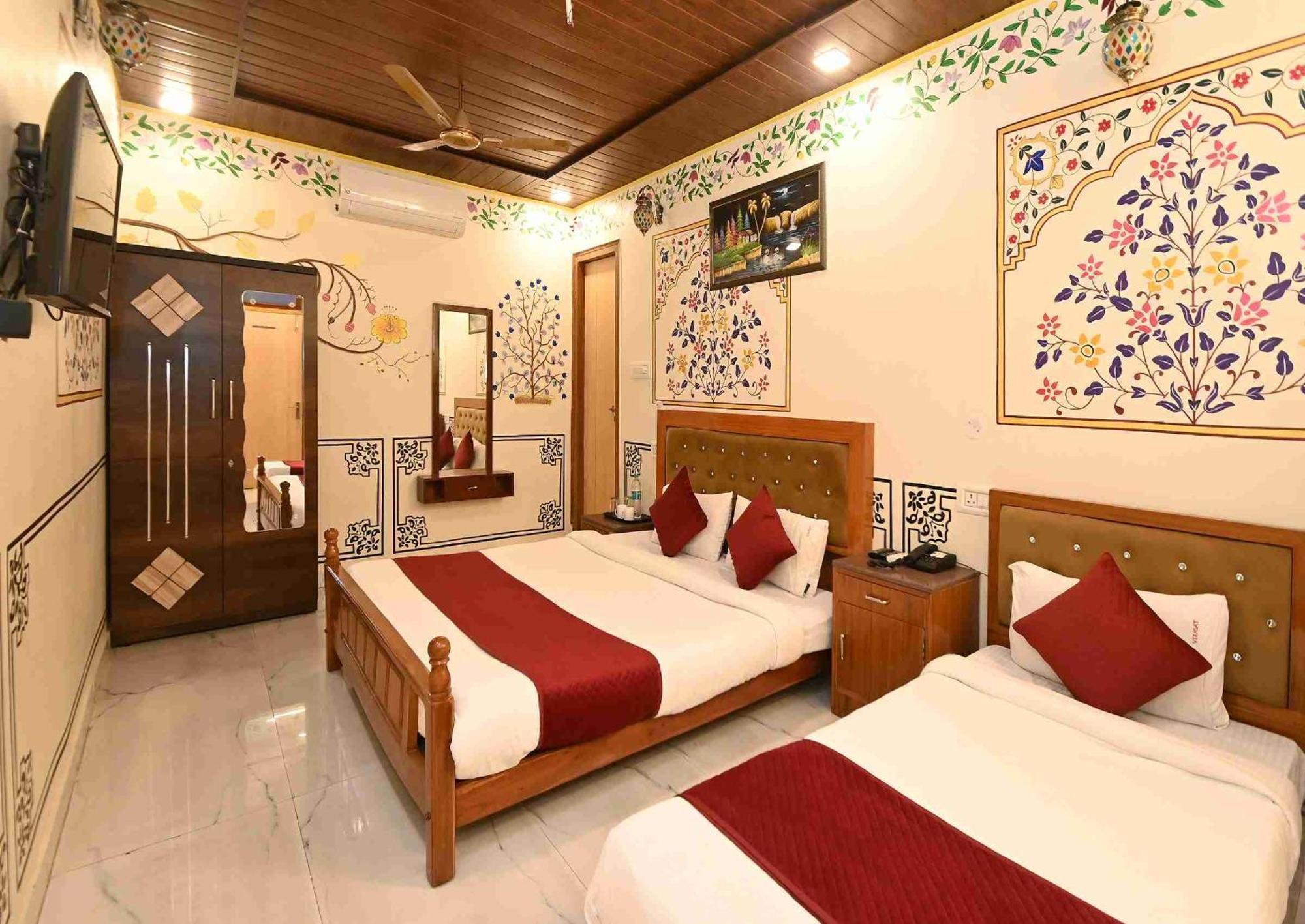 Virasat Mahal Heritage Hotel-Jaipur City Center 外观 照片