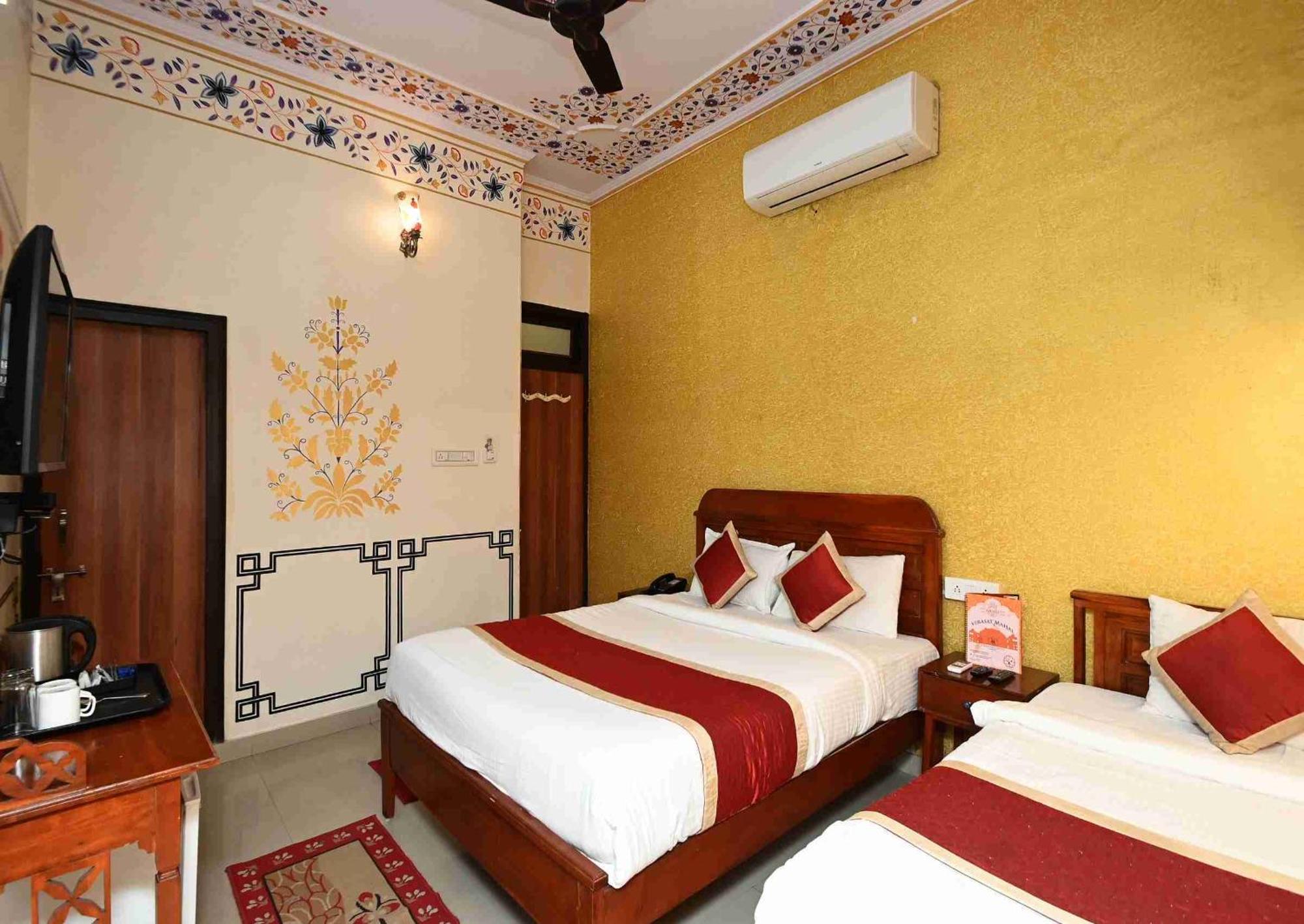 Virasat Mahal Heritage Hotel-Jaipur City Center 外观 照片